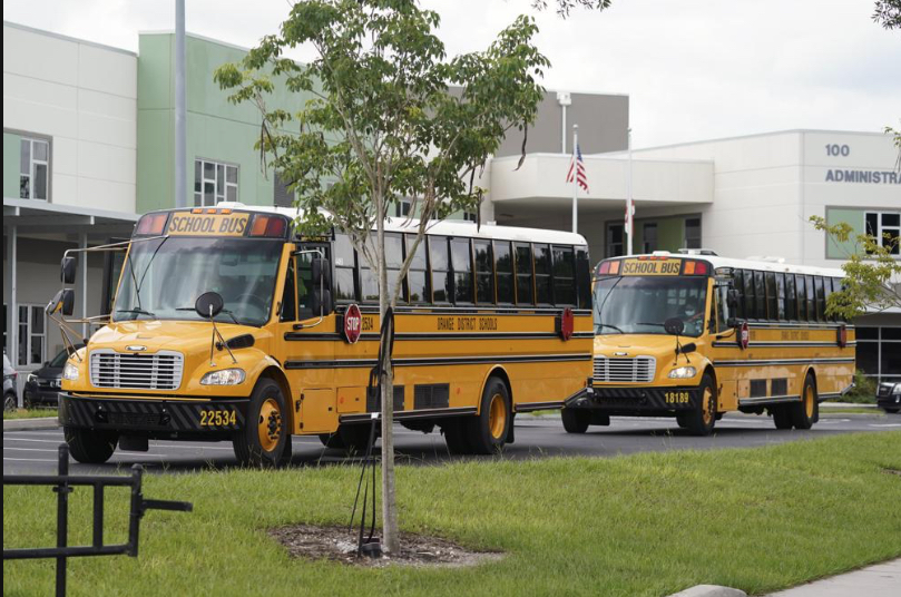 Orange County Schools school buses