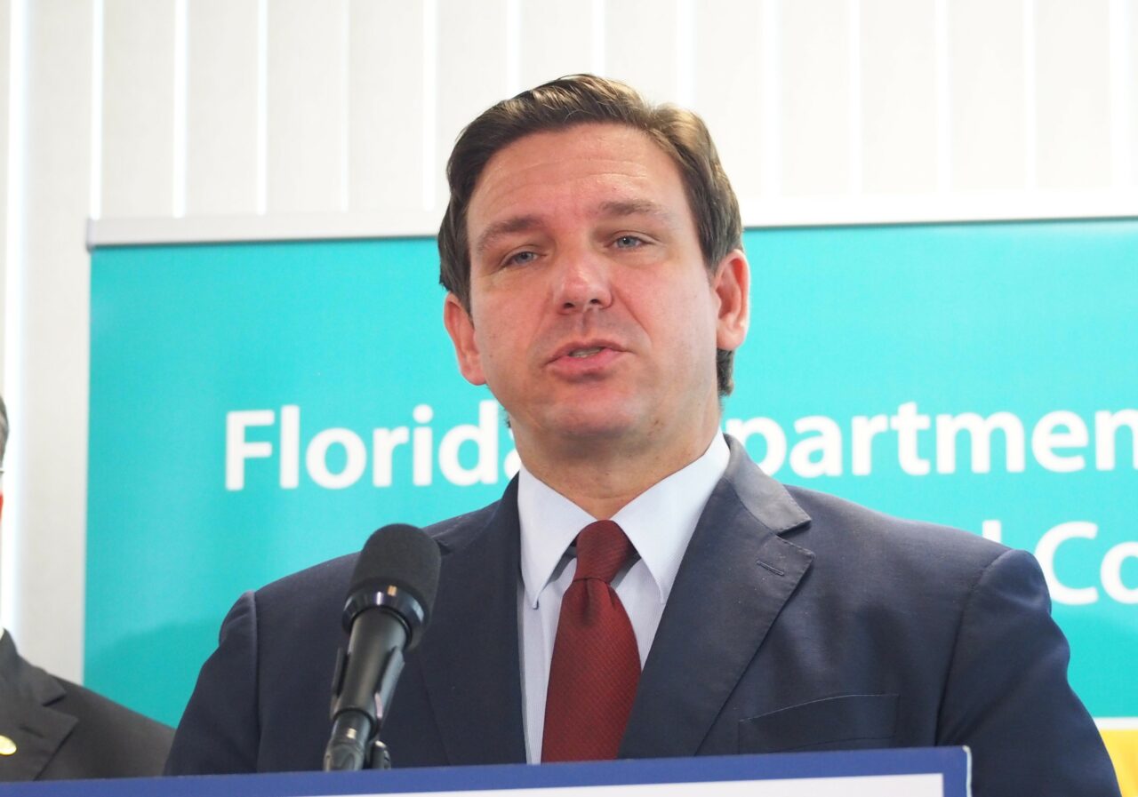 Ron DeSantis in Viera