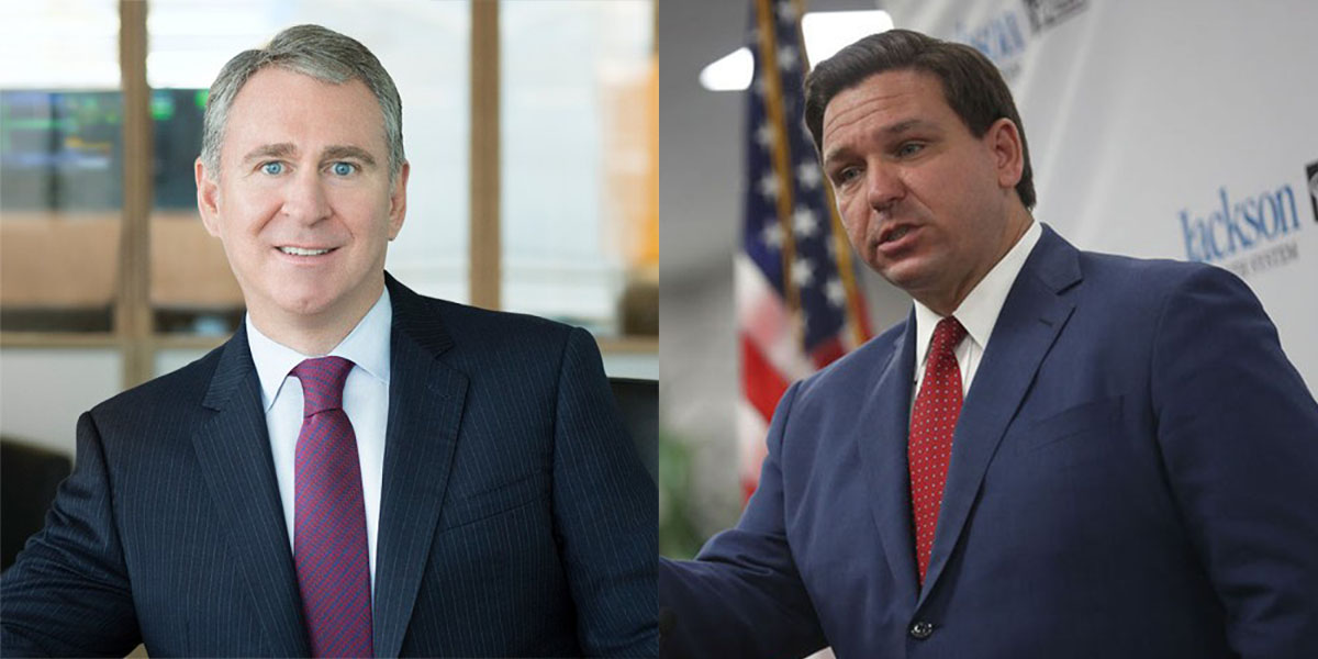 Ron DeSantis' biggest backer Ken Griffin spends big on politics