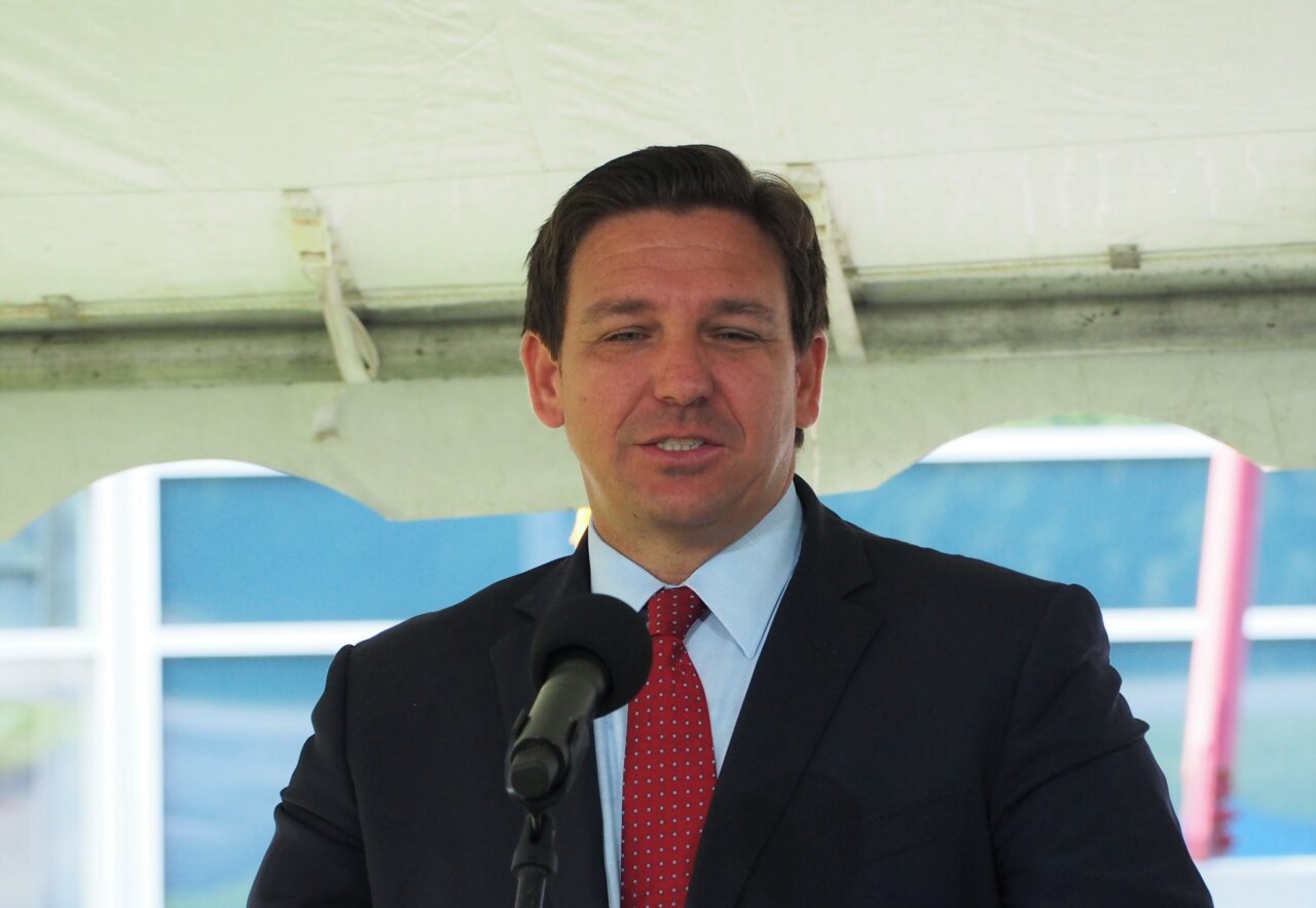 Ron DeSantis at Space Florida