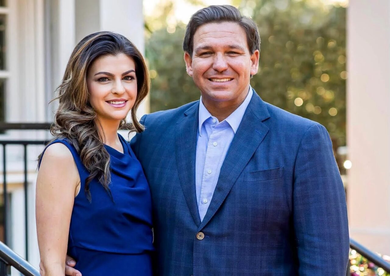 Governor Ron DeSantis and First Lady Casey DeSantis welcome Special Olympians to the Governor’s Mansion