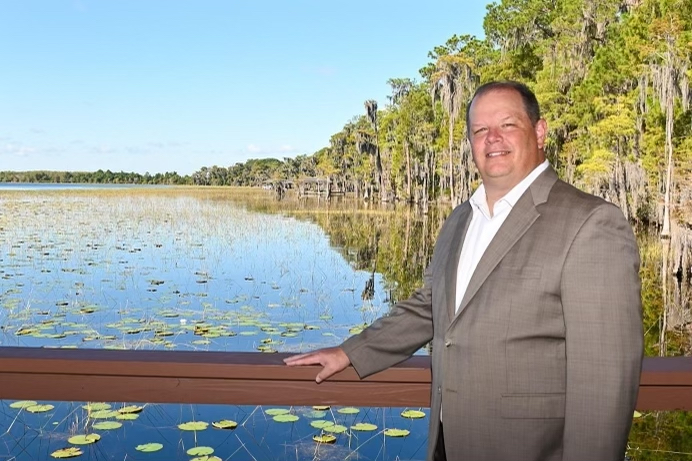 Chadwick Hardee walking not running for Orange County Commission