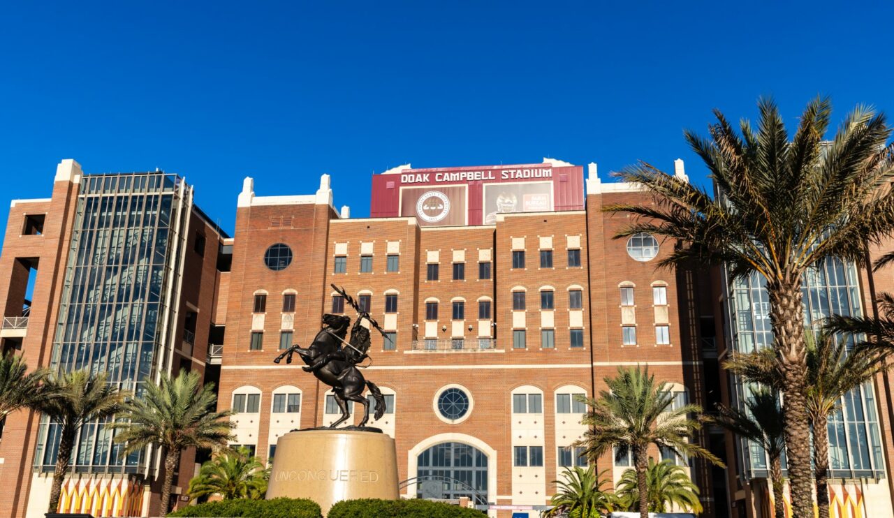 Doak Campbell Stadium, home of Florida State University Football