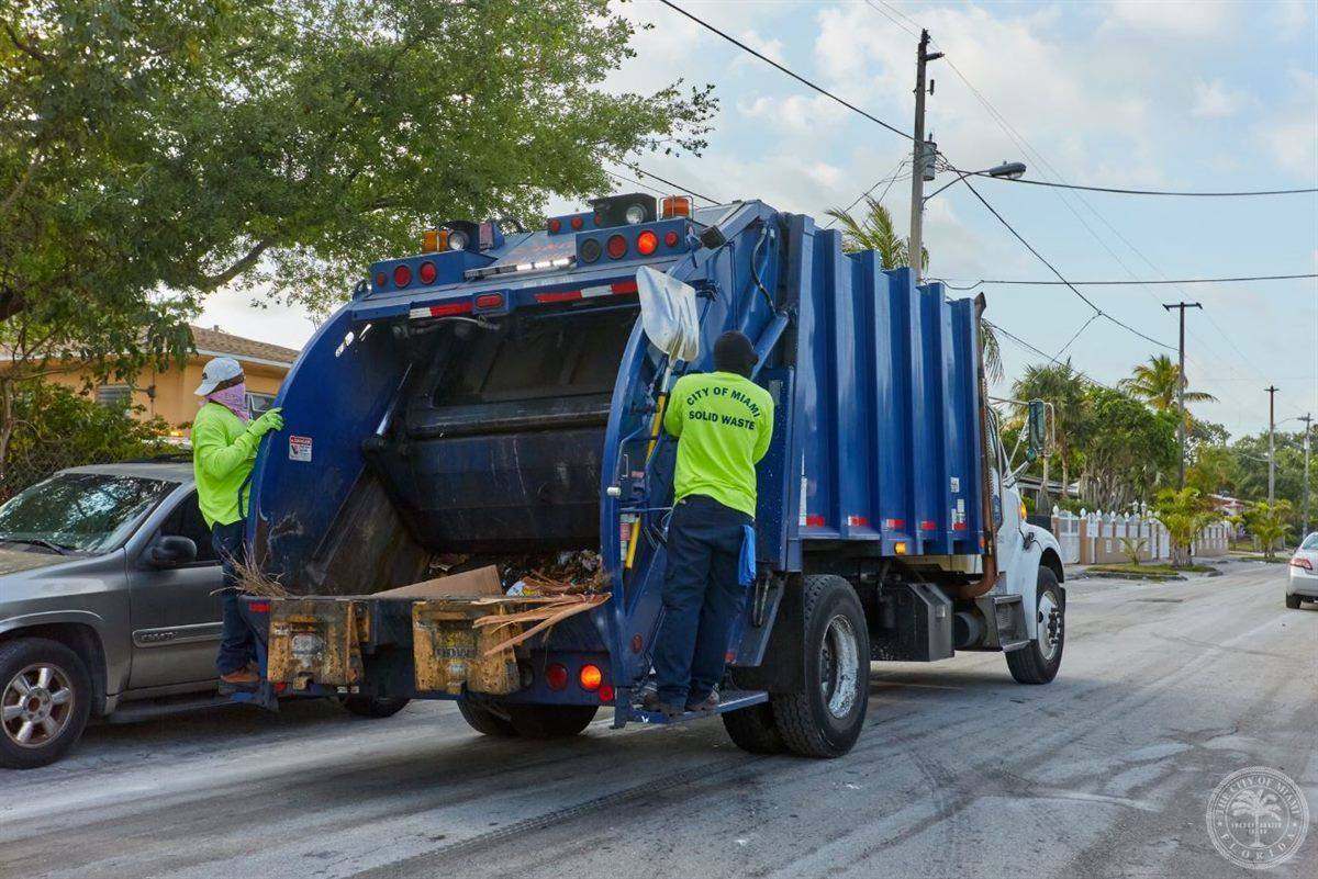 Miami Solid Waste Garbage Truck