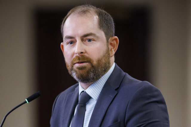 TALLAHASSEE, FLA. 11/30/21-Tom Wallace, Medicaid director for the Florida Agency for Health Care Administration, speaks during the House Health Care Appropriations Subcommittee, Tuesday at the Capitol in Tallahassee.<br />COLIN HACKLEY PHOTO