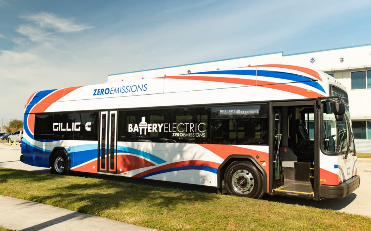 Pinellas County electric bus