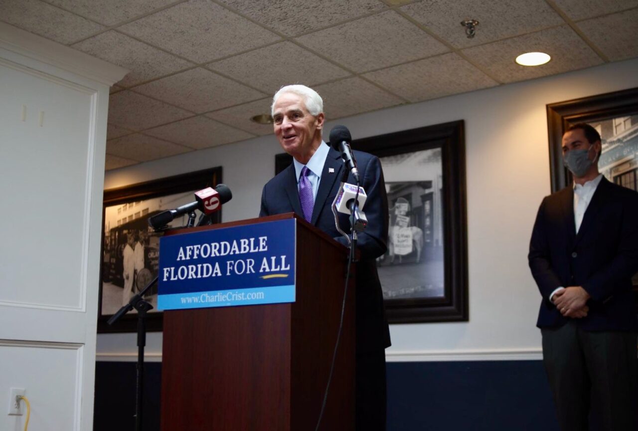 Charlie Crist and Cris King