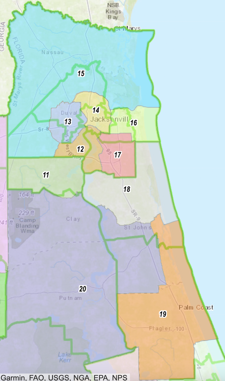 ne fl zip code map