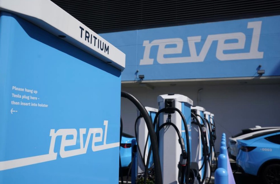 Revel electric vehicle charging station