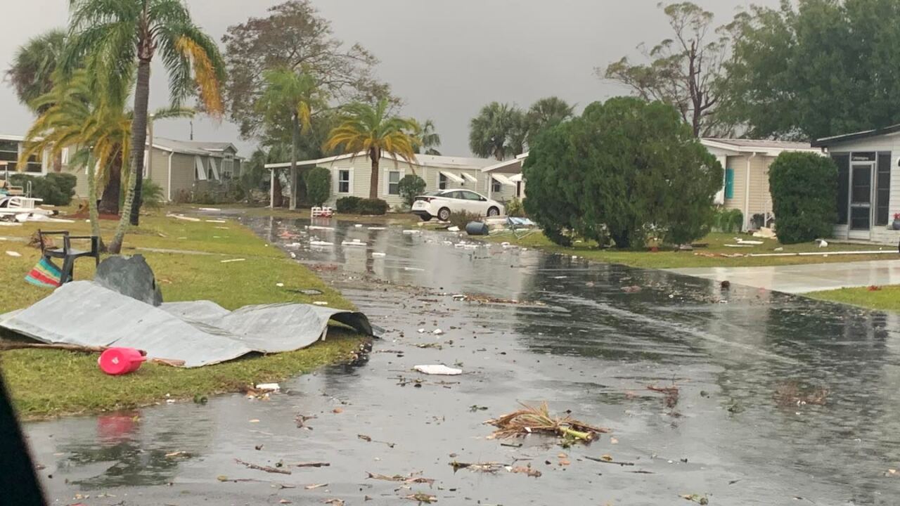 tornado damage