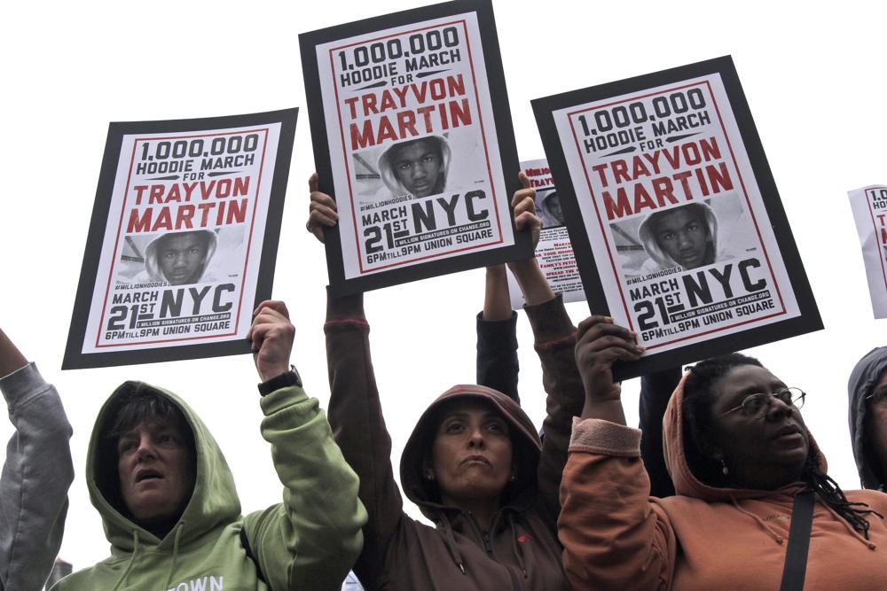 trayvon martin protest