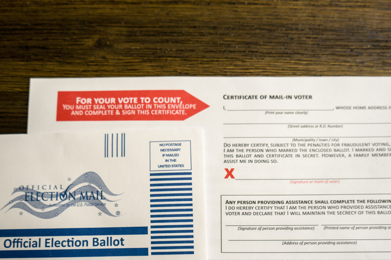 Postal voting in the United States, also referred to as mail-in