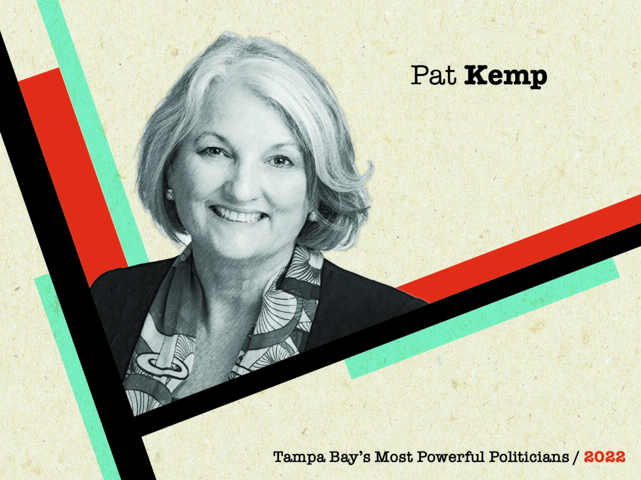 No 17 On The List Of Tampa Bays Most Powerful Politicians Pat Kemp 