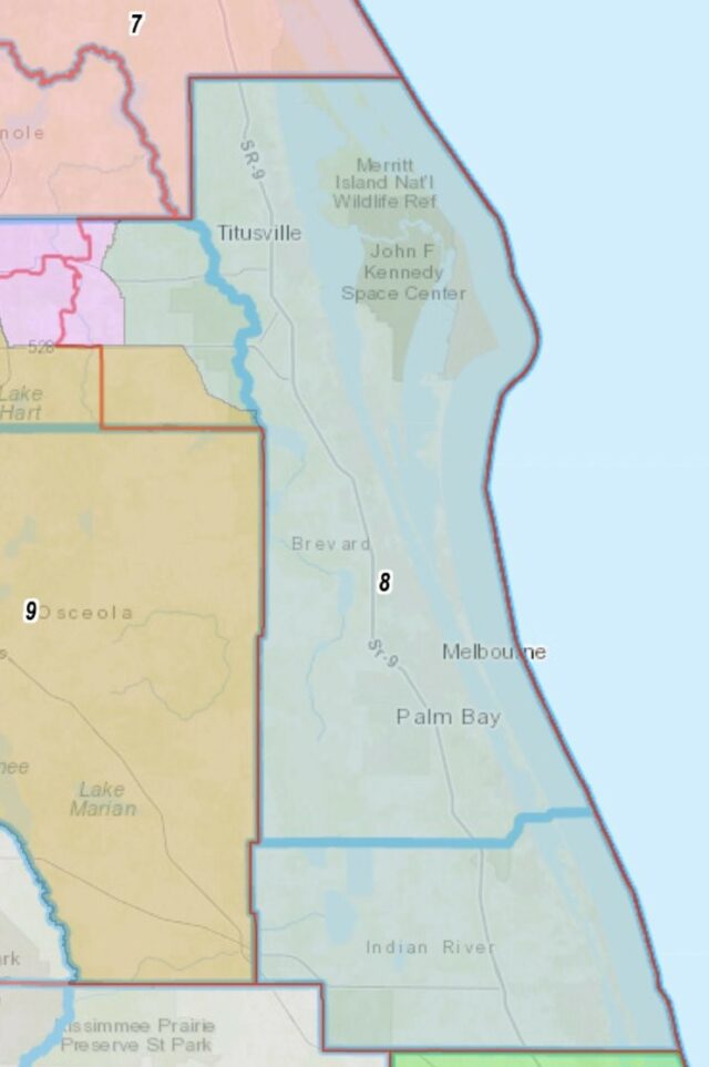 Florida Congressional Districts Map 2024 - Janey Lisbeth