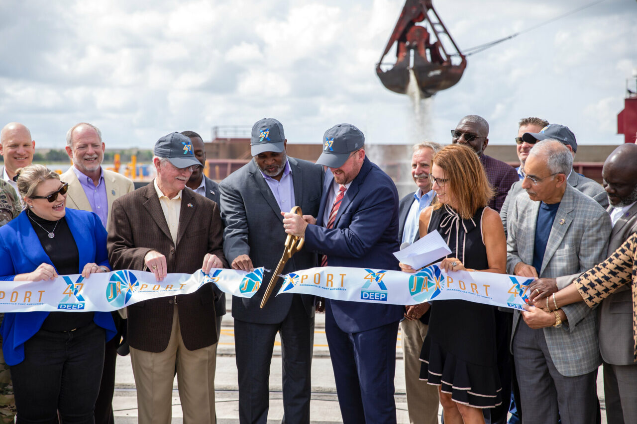 jaxport blount island harbor deepening