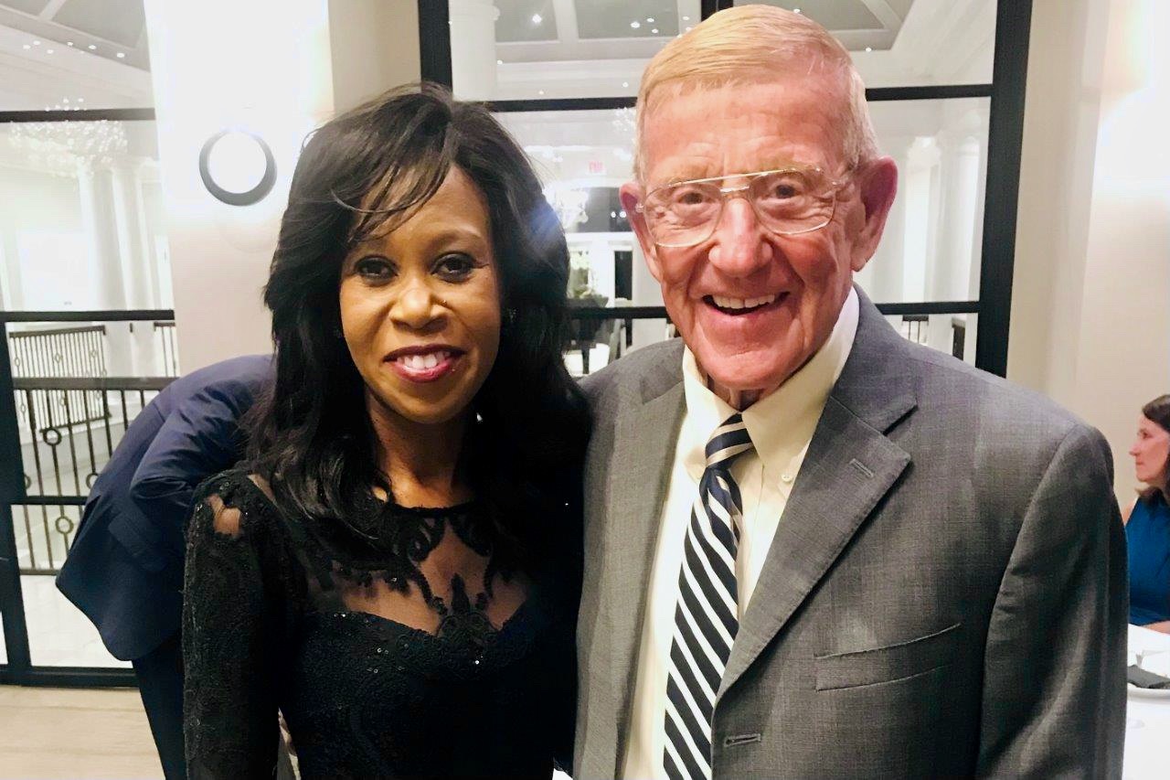 Lou Holtz w Vennia Francois