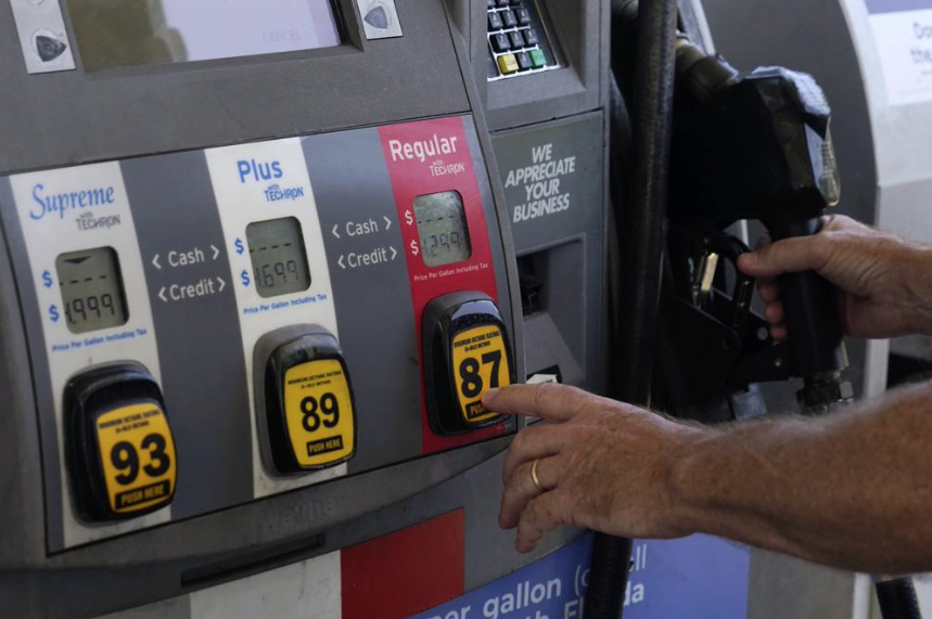 Gas pumps gasoline, fuel, inflation gas prices