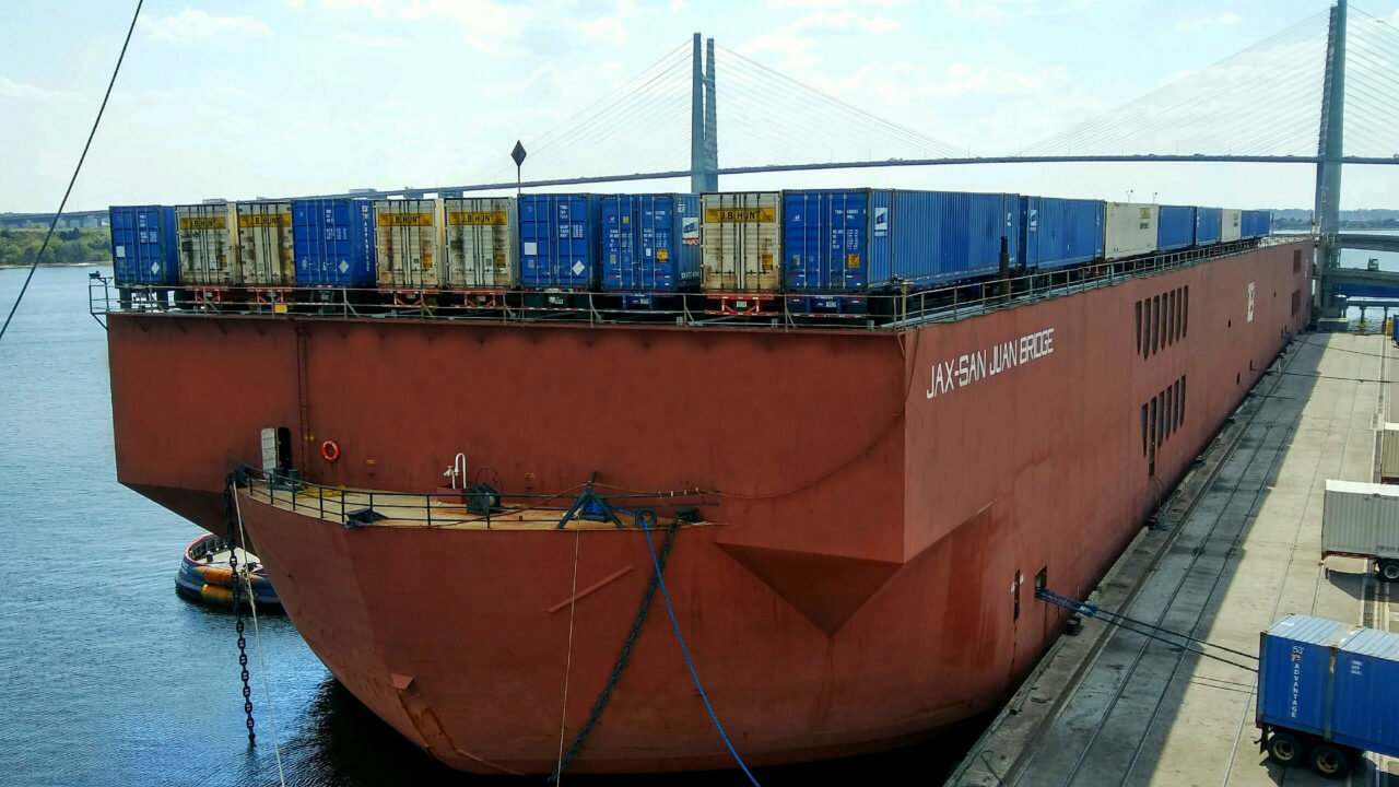 trailer bridge jaxport