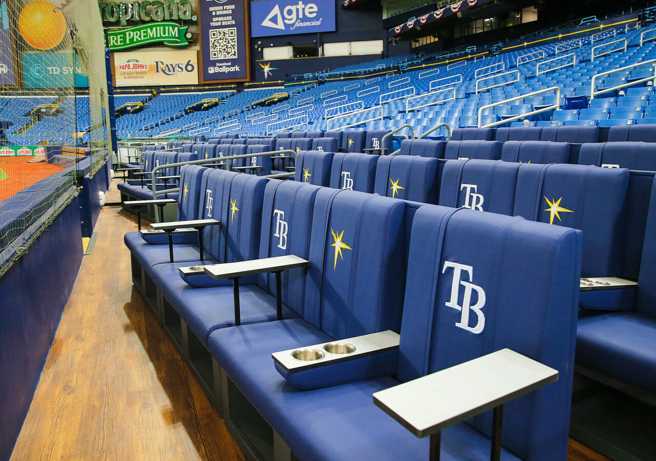 Tropicana Field Seating Chart + Rows, Seats and Club Seats