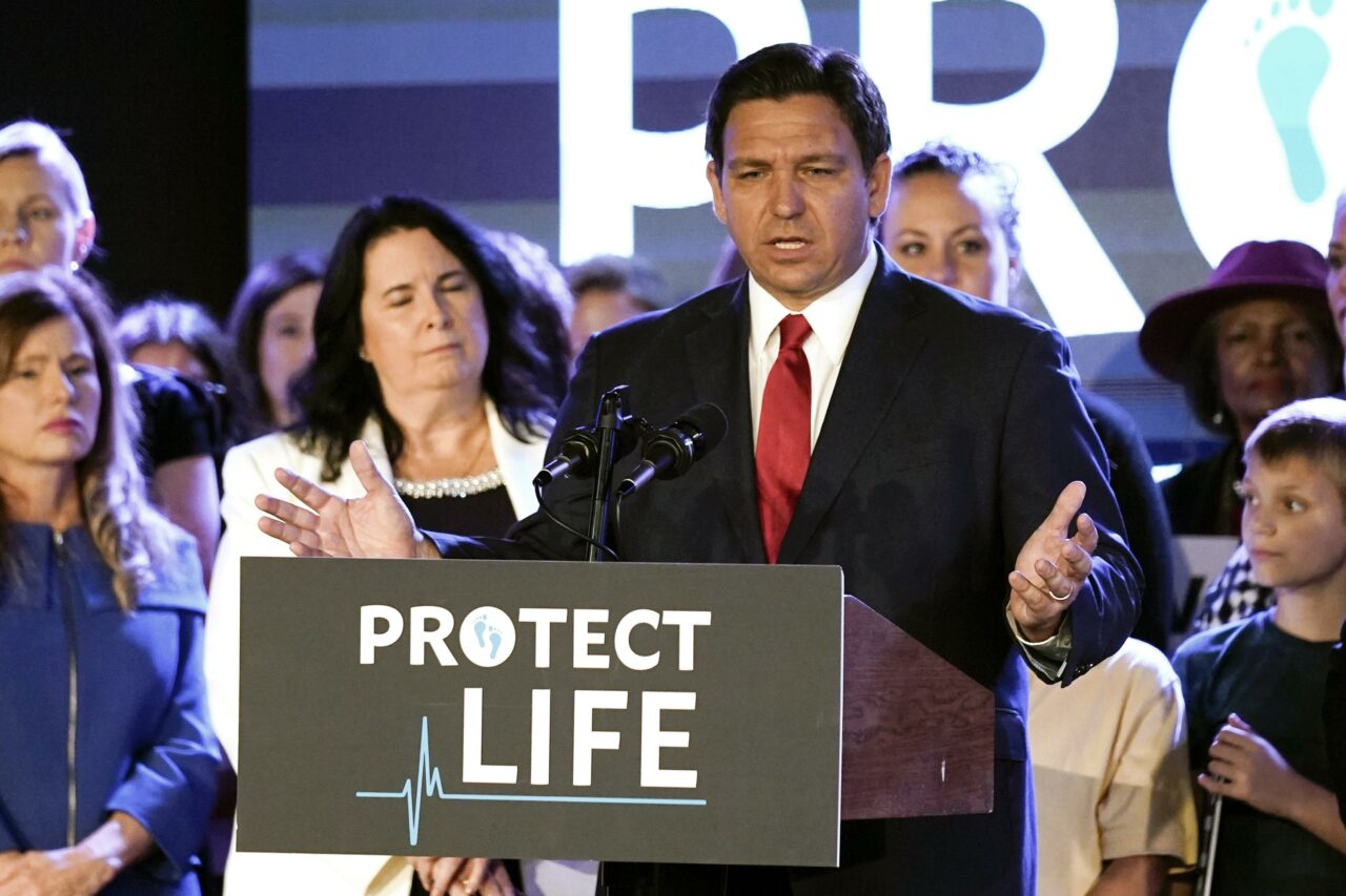 Women get pregnant and not men': Gov. DeSantis picks new anti-woke fight