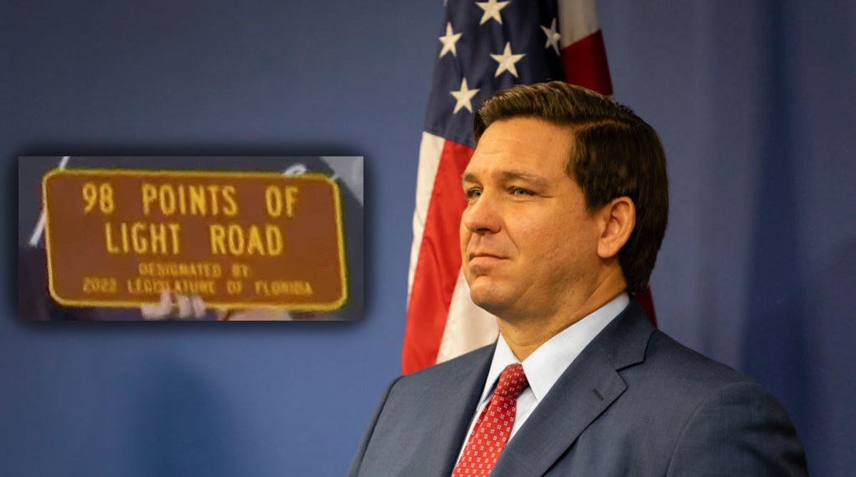 Ron DeSantis points of light