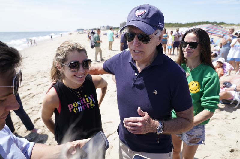 biden beach ap