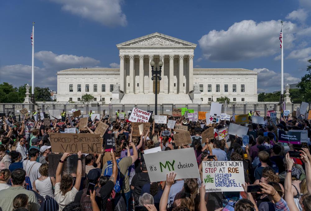 supreme court roe v wade abortion protest