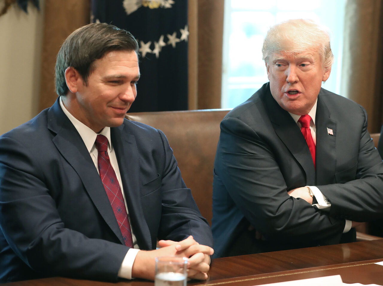 Poll shows Ron DeSantis leading Donald Trump for GOP nod in potential