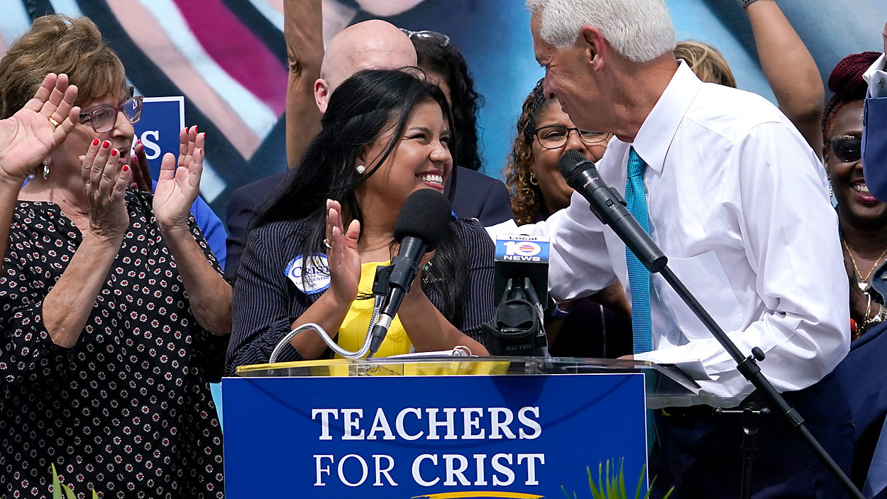 Karla Hernandez-Mats Charlie Crist