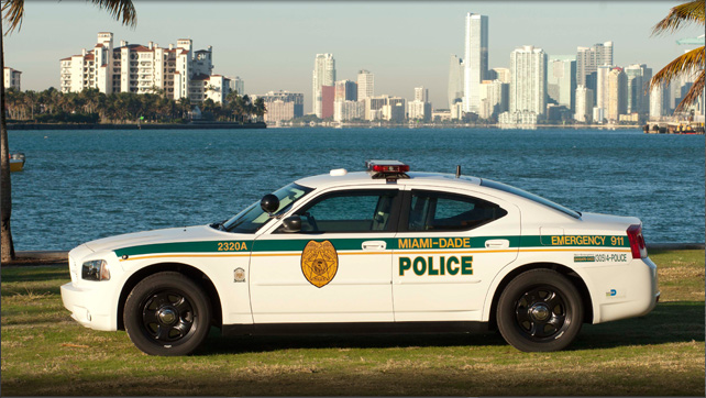 Miami-Dade Police Department car -- MDPD