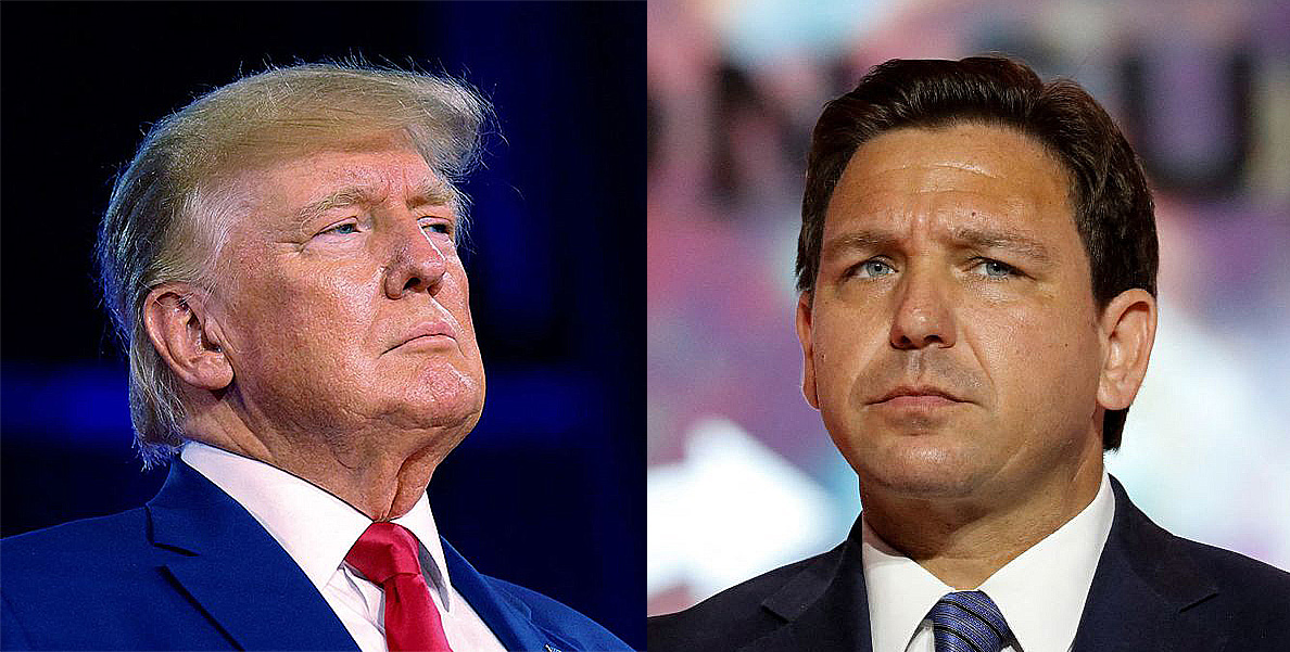 Donald Trump drags Ron DeSantis over weeks old New Hampshire poll