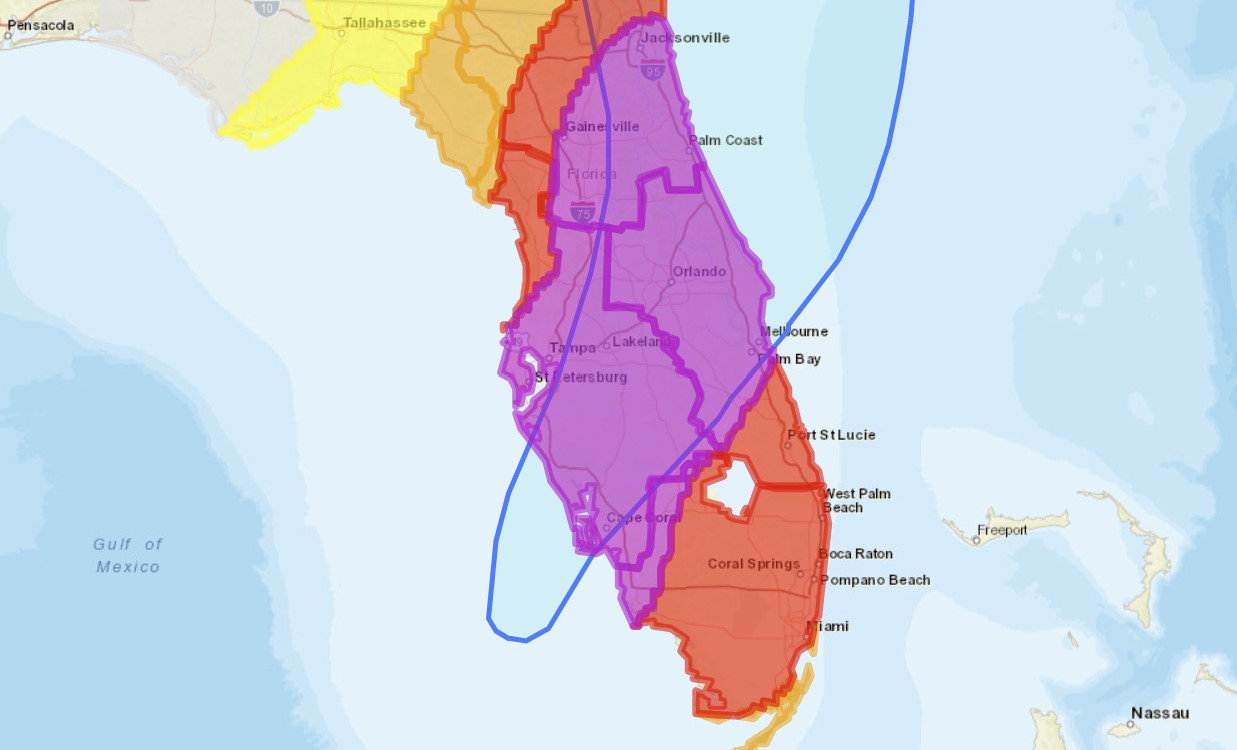 Experts Hurricane Ian To Cause Major To Extreme Flooding Across   Flooding Map FL  