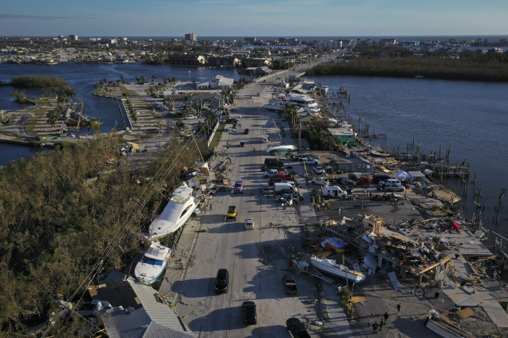 Hurricane Ian Slams Into West Coast Of Florida