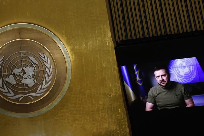 Ukraine Volodymyr Zelenskyy United Nations UN