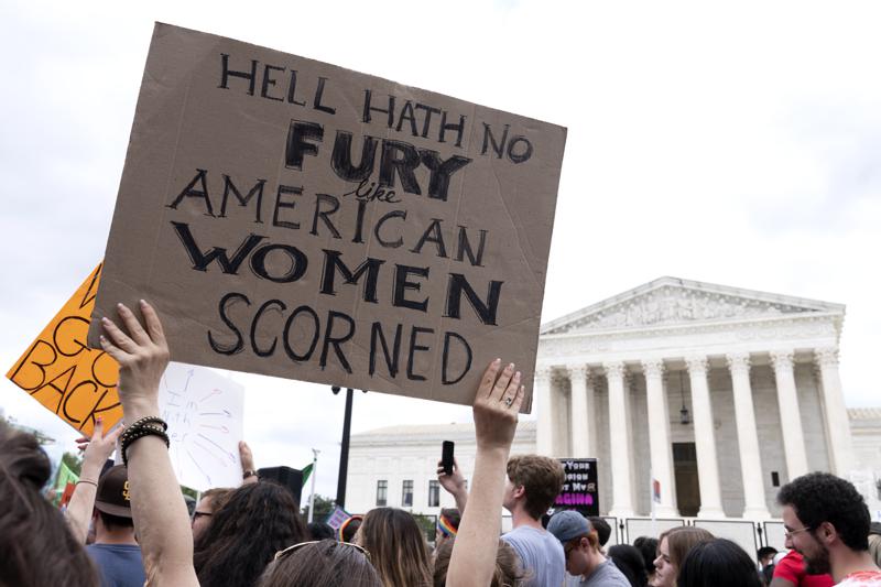 abortion protest signs ap