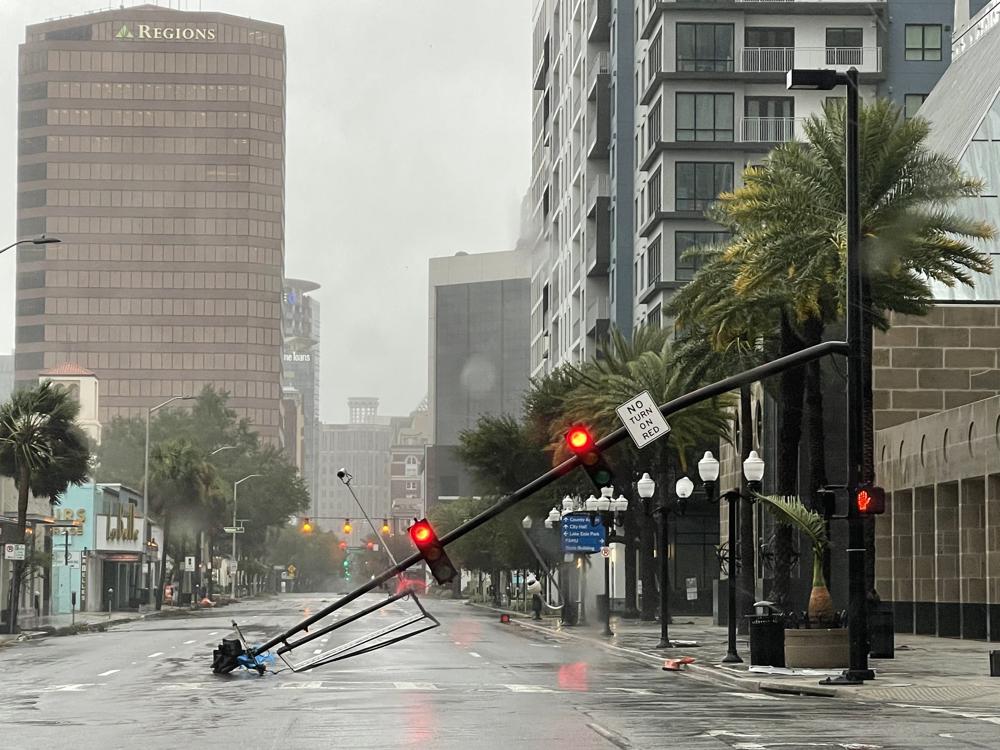 hurricane ian downtown orlando ap