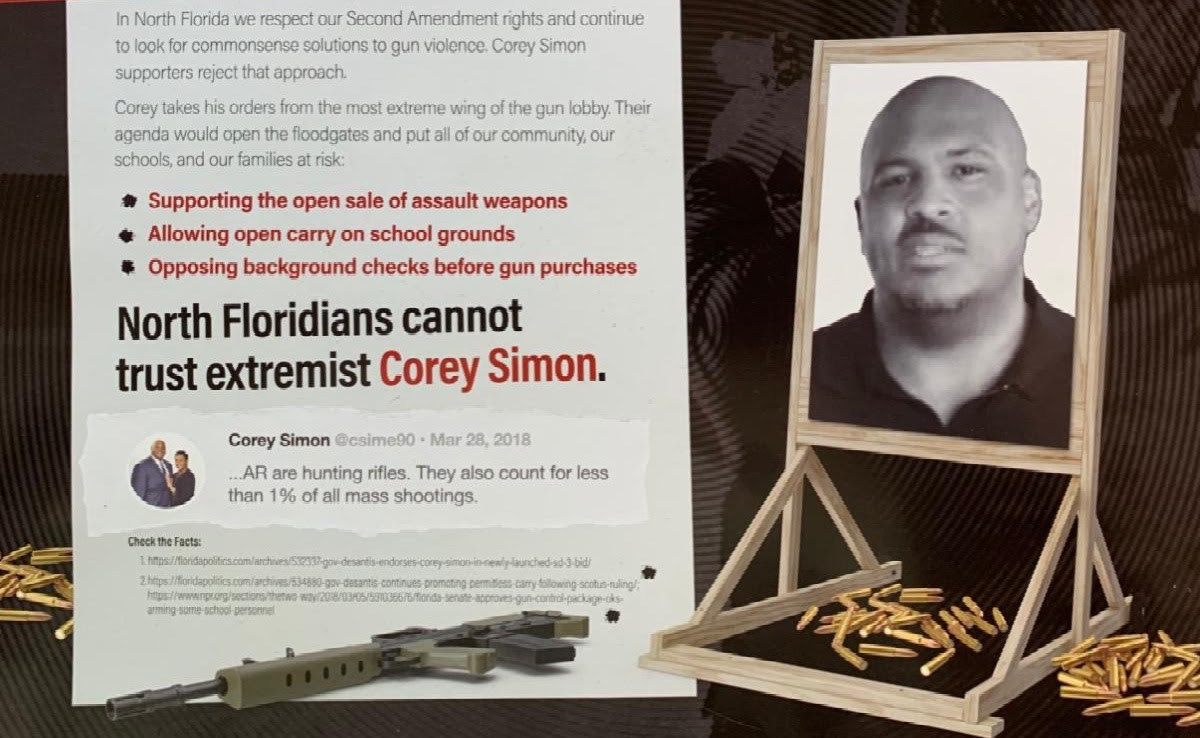 FDLCC gun ad Corey Simon