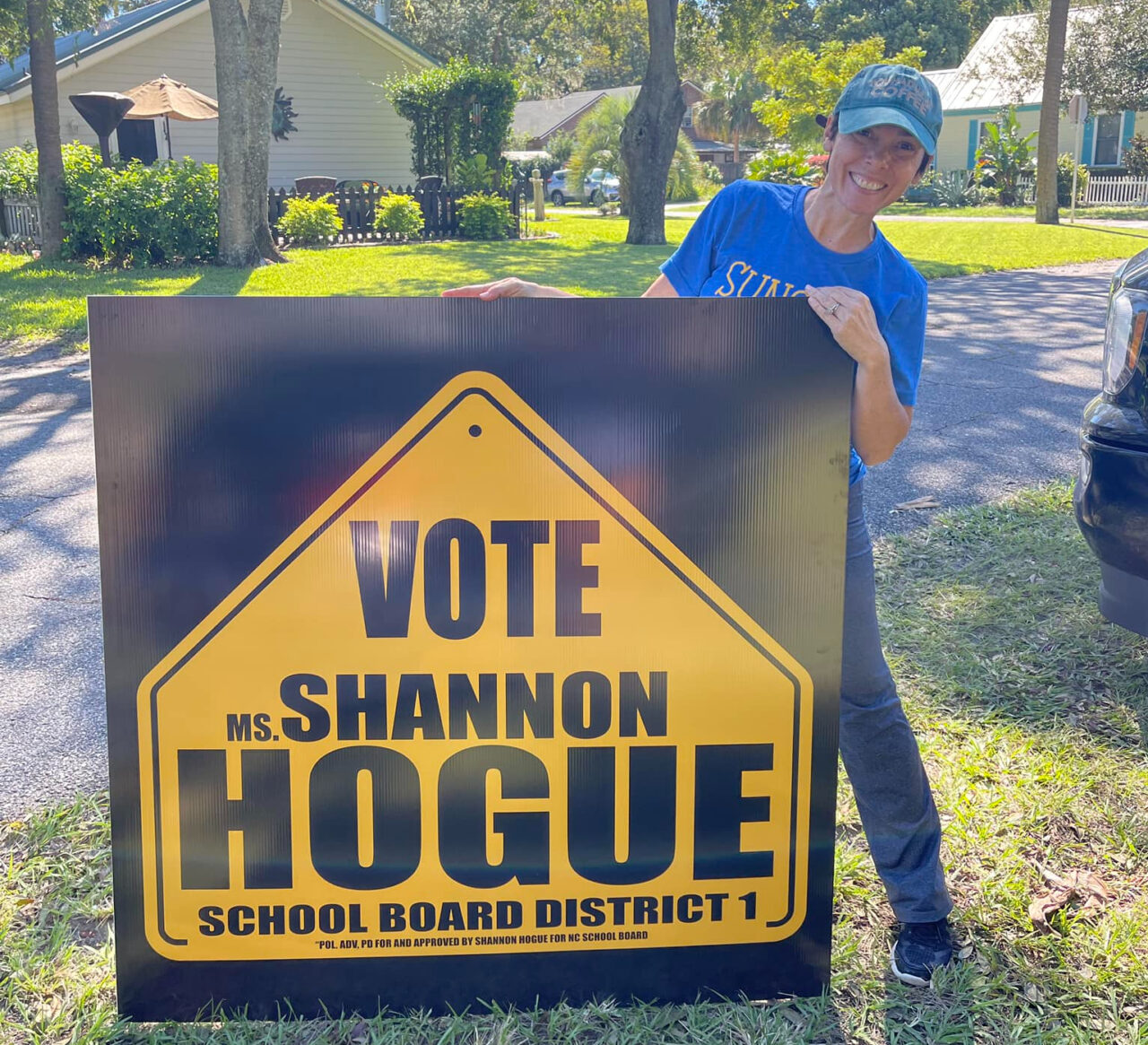 shannon hogue yard sign