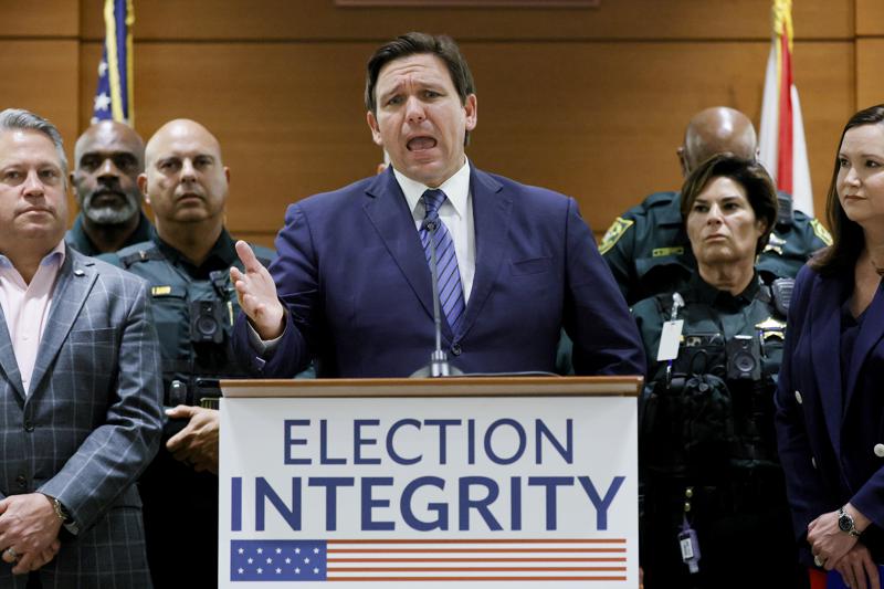 desantis election integrity ap