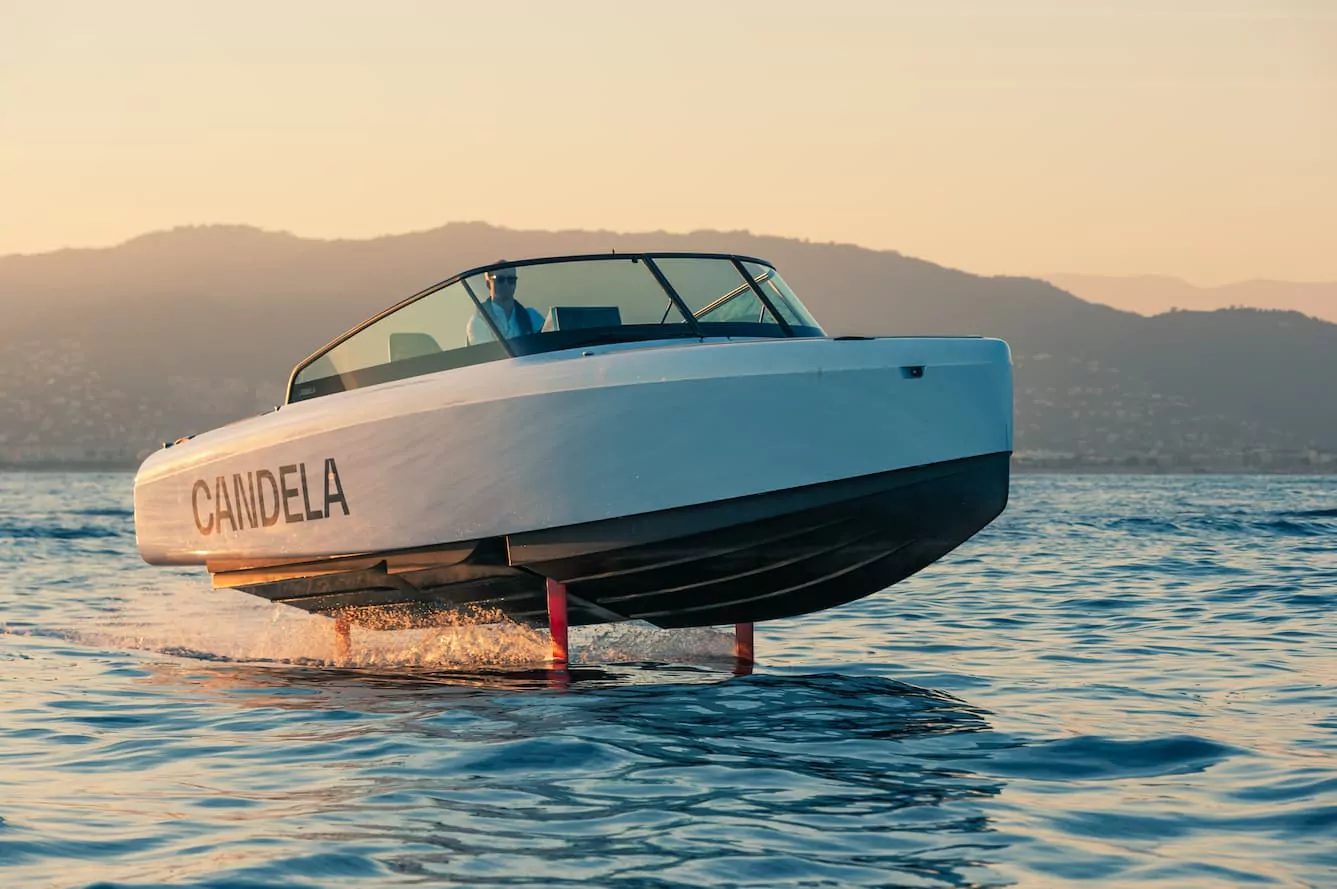 By sea or by air? Candela brings 'flying' boat to CES 2023