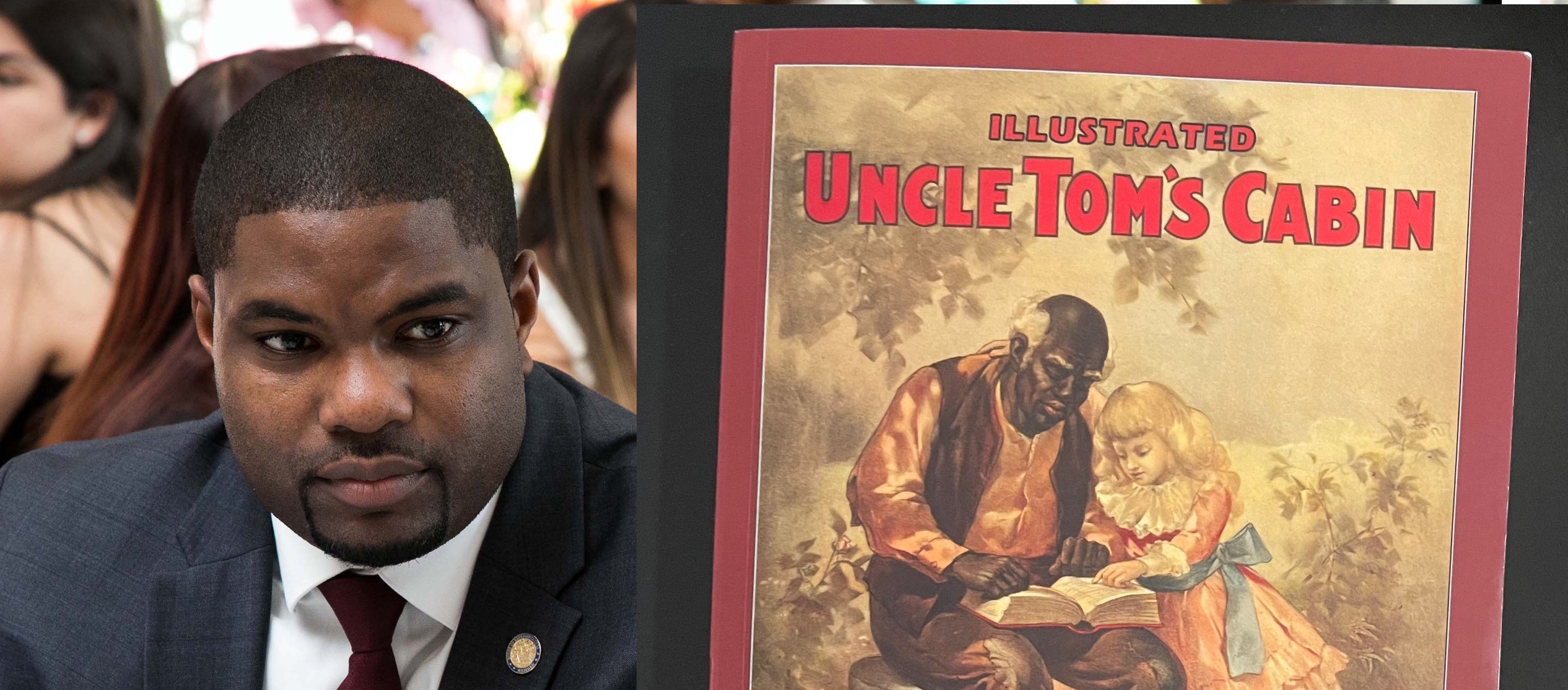 ubehageligt Sky Fordeling Copy of 'Uncle Tom's Cabin' sent to Black Republican Byron Donalds' Office