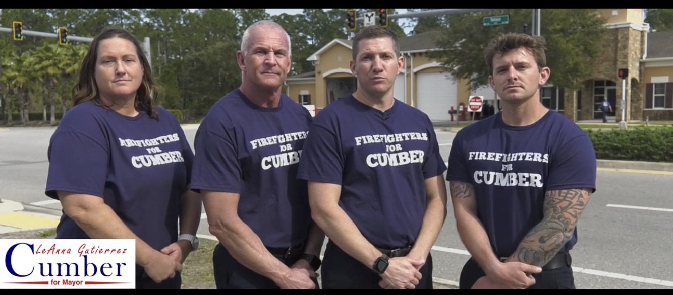 LeAnna Cumber fights firefighters with firefighters in Jacksonville