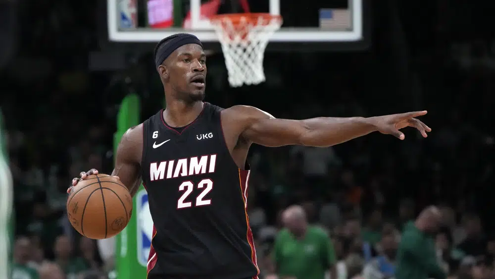 Miami Heat forward Jimmy Butler — AP Photo