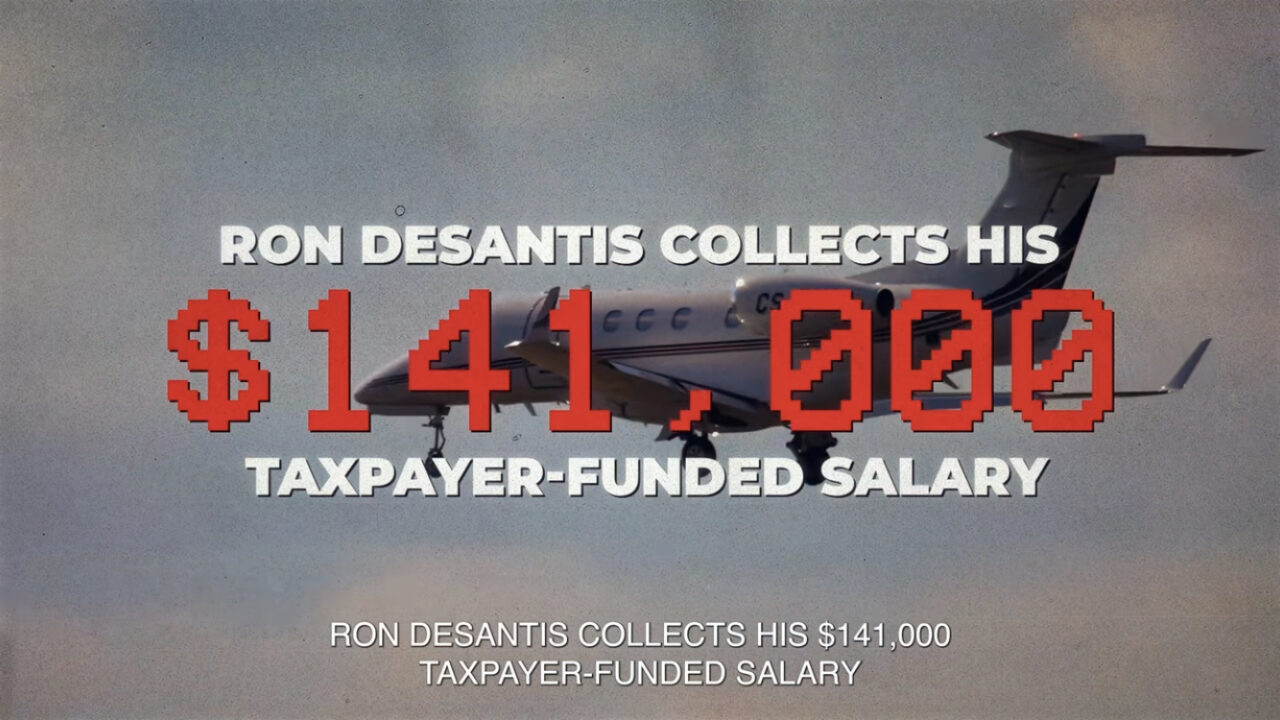DeSantis Watch taxpayer funded