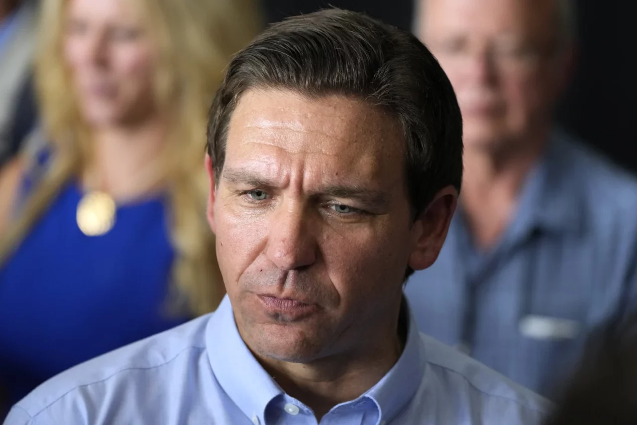 Poll Ron Desantis Falls To Support Among Men In New Hampshire