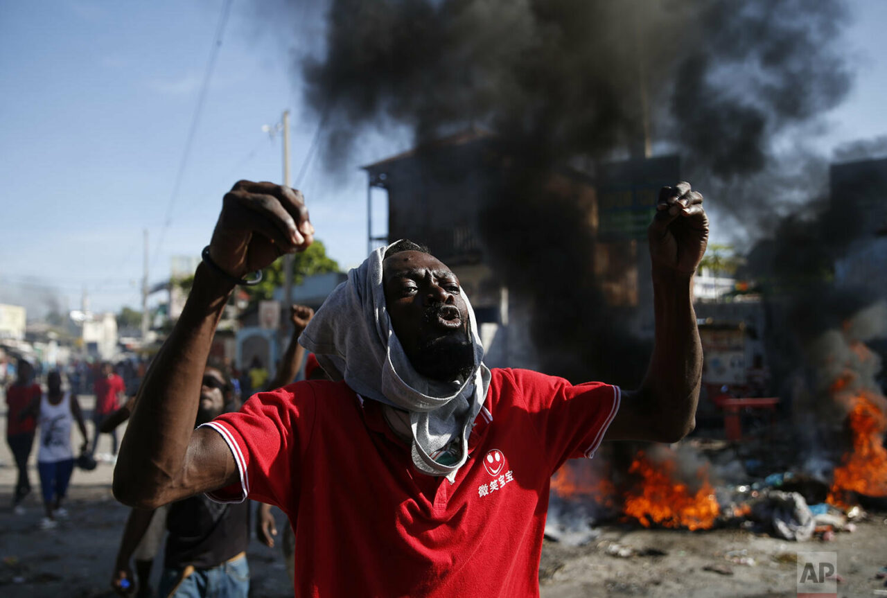 APTOPIX Haiti Protests