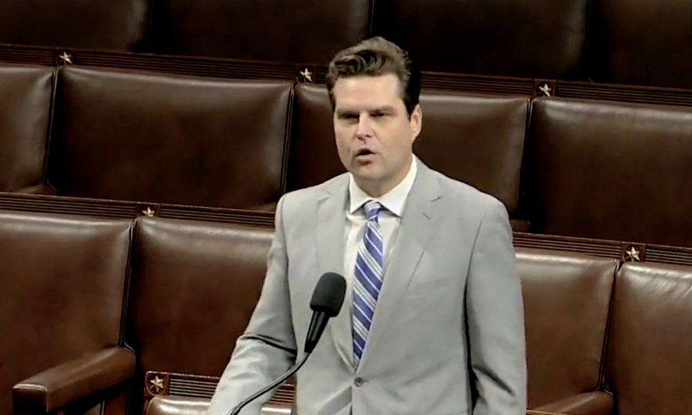 Green Real Deal  Congressman Matt Gaetz