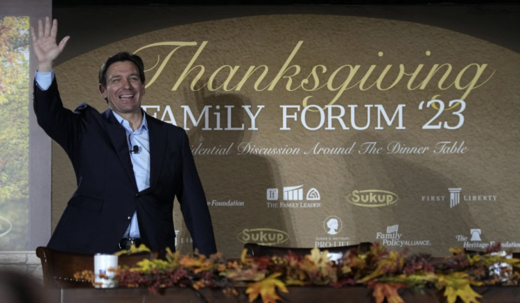 DeSantis AP Thanksgiving Family Forum