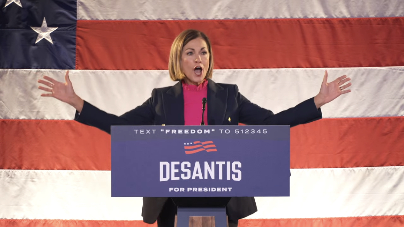 Kim Reynolds delivers much-anticipated Ron DeSantis endorsement