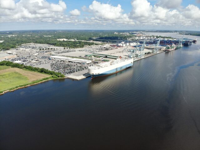 JAXPORT's Talleyrand marine terminal in Jacksonville.